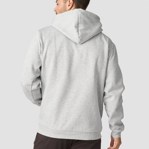 Sweat à capuche pour homme en coton uni d'hiver avec logo personnalisé, nouveau design, vêtements décontractés, style streetwear de haute qualité pour homme - Product Image 3