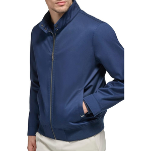 Best Quality Fashion Bulk Bomber Wool <b>Leather</b> Super <b>Men's</b> <b>Jacket</b> Custom high quality Popular Style Spring <b>men's</b> <b>jackets</b> - Product Image 4