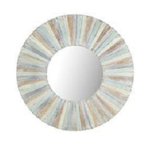 Cadre de miroir mural incrusté d'os design fabriqué en Inde pour les projets d'intérieur internationaux - Product Image 6