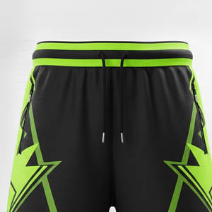 กางเกงขาสั้นตาข่ายมองเห็นได้ชัดเจน พร้อมแถบสะท้อนแสงและโครงสร้างระบายอากาศ สำหรับการวิ่งตอนเย็นและการฝึกซ้อมกลางแจ้งอย่างปลอดภัย - Product Image 3