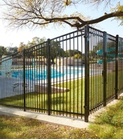Panneau de clôture en acier inoxydable avec motif treillis pour allée, jardin et sécurité périmétrique de villa
