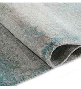 Handmade Luxury Silk Wool <b>Rug</b> Modern Design <b>Long</b> Life Washable Customizable Sizes 5x8 Abstract Hand Knotted Turkish Abstract - Product Image 3