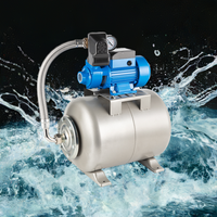 Pompa Air Booster Sentrifugal Otomatis Listrik 1HP JET Qb60 Self-Priming untuk Irigasi Taman dari Besi Cor