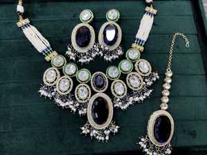 Ensembles de bijoux de mariée indiens de conception de mode de nouveau modèle pour le collier de robe de mariage de femmes - Product Image 3