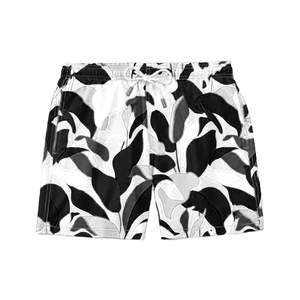 Pantalones cortos de playa informales de secado rápido para hombre, 100% poliéster, transpirables, ecológicos, con estampado de sublimación - Product Image 1