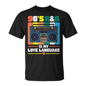 T-shirt vintage anni '90 con design a cassetta per amanti della musica R&B anni '70, '80, '90 - Abbigliamento promozionale - Product Image 1