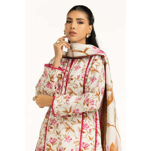 IUSTKSD-1423 Conjunto de Traje de 3 Piezas de Pana Estampada para Mujer - Product Image 6