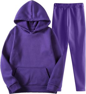 OEM Survêtement Surdimensionné en Polyester/Coton Imprimé pour Femmes Grande Taille Respirant à Séchage Rapide Ensemble de 2 Pièces Coupe Régulière Motif Solide - Product Image 1
