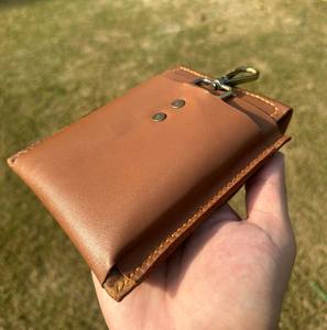 Anwar Enterprises Portefeuille vintage long en cuir véritable pour passeport Portefeuille de voyage anti-RFID avec fermeture à bouton Unisexe - Product Image 3