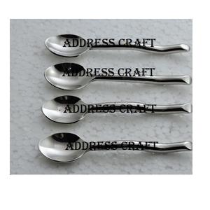 Ensembles de cuillères à dîner en acier inoxydable avec logo personnalisé couverts en métal pour la décoration de la table de mariage ensemble de vaisselle en acier inoxydable - Product Image 6