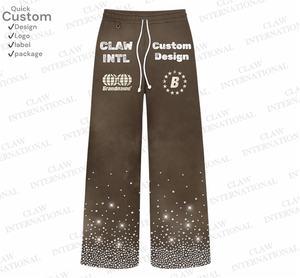 Custom Streetwear Boxy Fit Joggers Hombres Chándal Baggy Tech Fleece Sportswear Chándales para hombres - Product Image 3