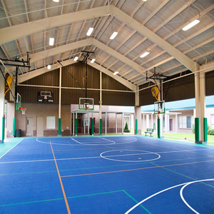 Estructura de acero personalizada Baloncesto Pickleball L Cancha Campo de deportes de interior y exterior para gimnasio y uso en el salón - Product Image 6