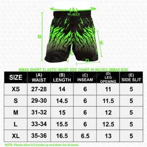 Pantalones Cortos de MMA para Hombre, Ropa de Entrenamiento para Gimnasio, Pantalones Cortos de Jiu Jitsu para Correr, Impresión Digital con Logotipo Personalizado, Pantalones Cortos para Hombre - Product Image 6