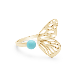 Anillo único de diseñador de Plata de Ley 925 sólida, piedra preciosa turquesa Natural de 4MM, joyería fina multichapada para bodas, venta al por mayor - Product Image 4