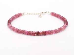 Brazalete Hecho a Mano en Plata 925 con Baño de Platino, Sin Níquel ni Plomo, con Piedra Preciosa Natural - Elegante Regalo para Mujer - Product Image 3