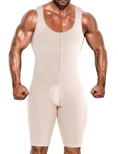Haute qualité colombien corps Shaper pour hommes en gros Spandex Compression vêtement poitrine Shaper gynécomastie chirurgie respirant - Product Image 6