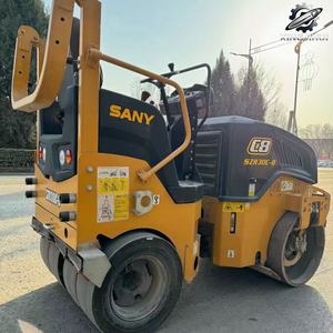 Compacteur vibrant à double tambour Sany SZR30C-8 d'occasion, poids de travail 2,9 tonnes, compacteur de construction compact de fabrication chinoise - Product Image 2