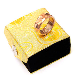 Bague Jexmoo en Mokume Gane faite à la main, personnalisable avec boîte à bague, cadeau idéal pour papa, mari, petit ami, personnalisation OEM prise en charge - Product Image 6