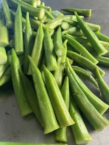 Okra congelada IQF de grado premium entera y cortada de Vietnam con el mejor precio - Product Image 4