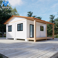 Chalet de villégiature modulaire préfabriqué en acier pour l'extérieur, cabane modulaire, maison d'été préfabriquée pour lune de miel et hébergement.