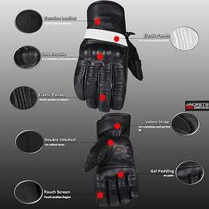 Gants d'équitation de moto avec tissu respirant antidérapant et ajustement sûr du poignet conçus et commandes OEM - Product Image 1