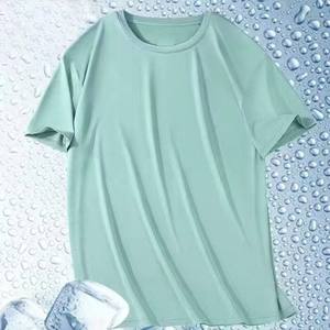 Camiseta Deportiva Ajustada para Hombre, Ropa Deportiva de Verano, Logotipo y Etiquetado de Talla Personalizados - Product Image 5