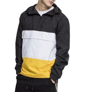 Veste coupe-vent décontractée de haute qualité, imperméable, en polyester, fermeture éclair, coupe-vent, tissu imprimé en coton, vente en gros, pas cher - Product Image 1