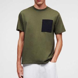 T-shirts pour hommes au meilleur prix 100% coton coupe ample t-shirts de fabrication de sports vierges - Product Image 1