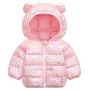 Nouveau Style bébé filles épaissi manteau mode casual vêtements chauds enfants veste enfants bébé hiver enfant en bas âge vers le bas manteau - Product Image 4