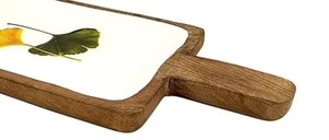 Venta caliente plato de madera impreso personalizado platos de placa de Metal hechos a mano para boda restaurante Hotel fiesta a un precio económico - Product Image 2