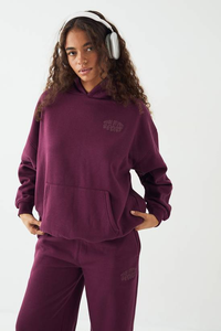 Sudadera con Capucha de Forro Polar Grueso para Mujer, con Logotipo Personalizado al por Mayor, 100% Algodón, Diseño Liso, Colores y Tallas Personalizables - Product Image 4