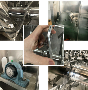 Mélangeur automatique de poudre sèche 5000L pour <span class=keywords><strong>sucre</strong></span>, lait, protéines, thé vert – Mélangeur à ruban en acier inoxydable - Product Image 2