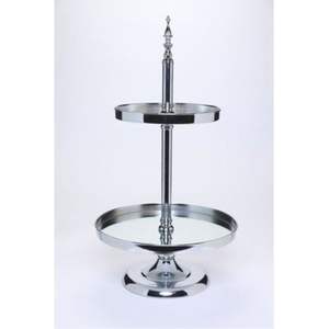 Support à gâteau rond multicouche doré en gros, plateau métallique amovible, présentoir à desserts, socle à cupcakes en métal durable pour la restauration - Product Image 6