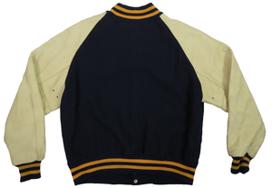 Unisexe Vintage Baseball Varsity Vestes Autumnsolid Casual Cuir Laine Manteau D'hiver Capuche Longue Lumière Fermeture À Glissière Crochet - Product Image 4