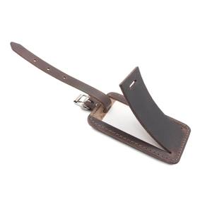 Étiquette de bagage de voyage Bracelet Bonne quantité Nom ID Étiquette de bagage en cuir Passeports Motif unique Lettre LLT-0061D - Product Image 2