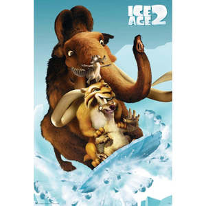 Modern Style Ice Age 2-the Meltdown <b>Poster</b> Made of Durable Paper - Product Image 1