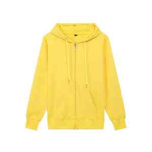 Venta caliente Unisex Pullover Sudaderas Multicolor Cremallera completa Sudaderas con capucha con forro polar Logotipos personalizables - Product Image 3