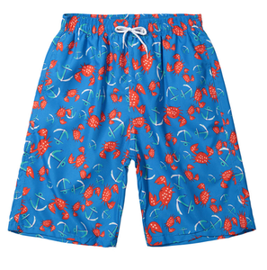 Pantalones cortos deportivos de verano al por mayor de alta calidad, a la moda cintura elástica, cintura media, estampado por sublimación transpirable de talla grande para hombres - Product Image 6