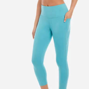 Leggings de yoga pour femmes, taille haute, extensibles, pantalons de sport, entraînement, fitness, gym, course à pied, collants d'entraînement - Product Image 1