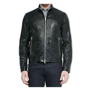 Chaquetas de cuero genuino para caballero, nuevo, a la moda - Product Image 1