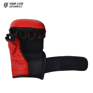 Guantes de entrenamiento MMA Tamaño personalizado 12OZ 14OZ 16OZ Guantes para adultos Pu Cuero - Product Image 2