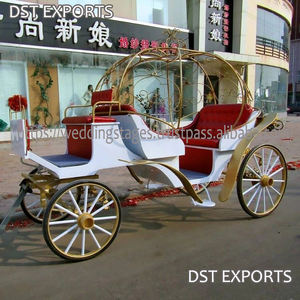 Royal Passenger Carriage en limusina Estilo Personalizado Turismo al aire libre Eventos especiales DST Exports English Style Horse Buggy - Product Image 2