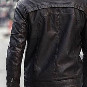 Veste en cuir pour homme, fabriquée sur mesure, avec logo personnalisé, design personnalisé, veste d'hiver pour homme, veste de mode pour homme - Product Image 3