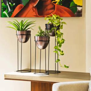 Macetas de flores modernas Maceta de metal Best Seller - Product Image 3