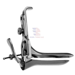 Espéculo vaginal con cuchillas ajustables Espéculo vaginal ginecológico de acero inoxidable de alta calidad - Product Image 5