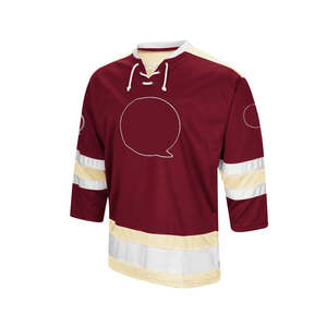 Venta al por mayor de alta calidad Custom Team Club Hockey Jersey Set de alta calidad de ropa deportiva - Product Image 5