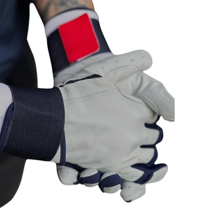 Guantes de bateo de béisbol de diseño personalizado con soporte de muñeca mejorado y cierre ajustable para todo tipo de clima - Product Image 2