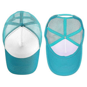 Trendy High Quality Mesh Panel Baseball <b>Cap</b> Mesh Sports Cycling <b>Cap</b> Lightweight Design Customized Logo Mesh <b>Cap</b> Personalize - Product Image 2