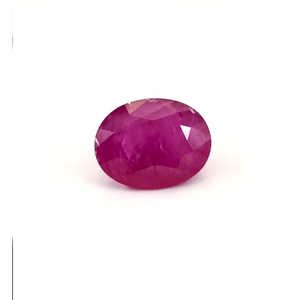 Rubis naturel non traité du Mozambique de 8,83 carats, taille ovale, variété rouge, Tanzanite, Pierre de lune arc-en-ciel, Péridot, Turquoise, Opale, Opale rose - Product Image 1
