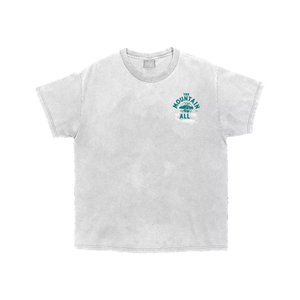 Camiseta 100% algodón para hombre, corte holgado, estampada, con efecto acid wash, 240 GSM, algodón, oversize, blanca, con impresión DTF, logotipo personalizado. - Product Image 2